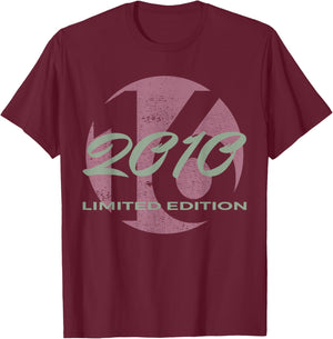 16th Birthday Girl Boy 16 Years 2010 Funny Gift T-Shirt - T-Shirt | Maroon