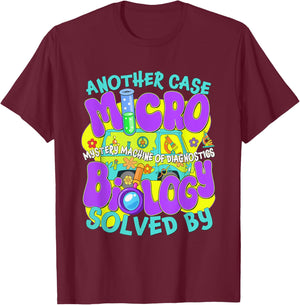 Microbiology Team Lab Week 2025 Infection Control Nurse T-Shirt - T-Shirt | Maroon