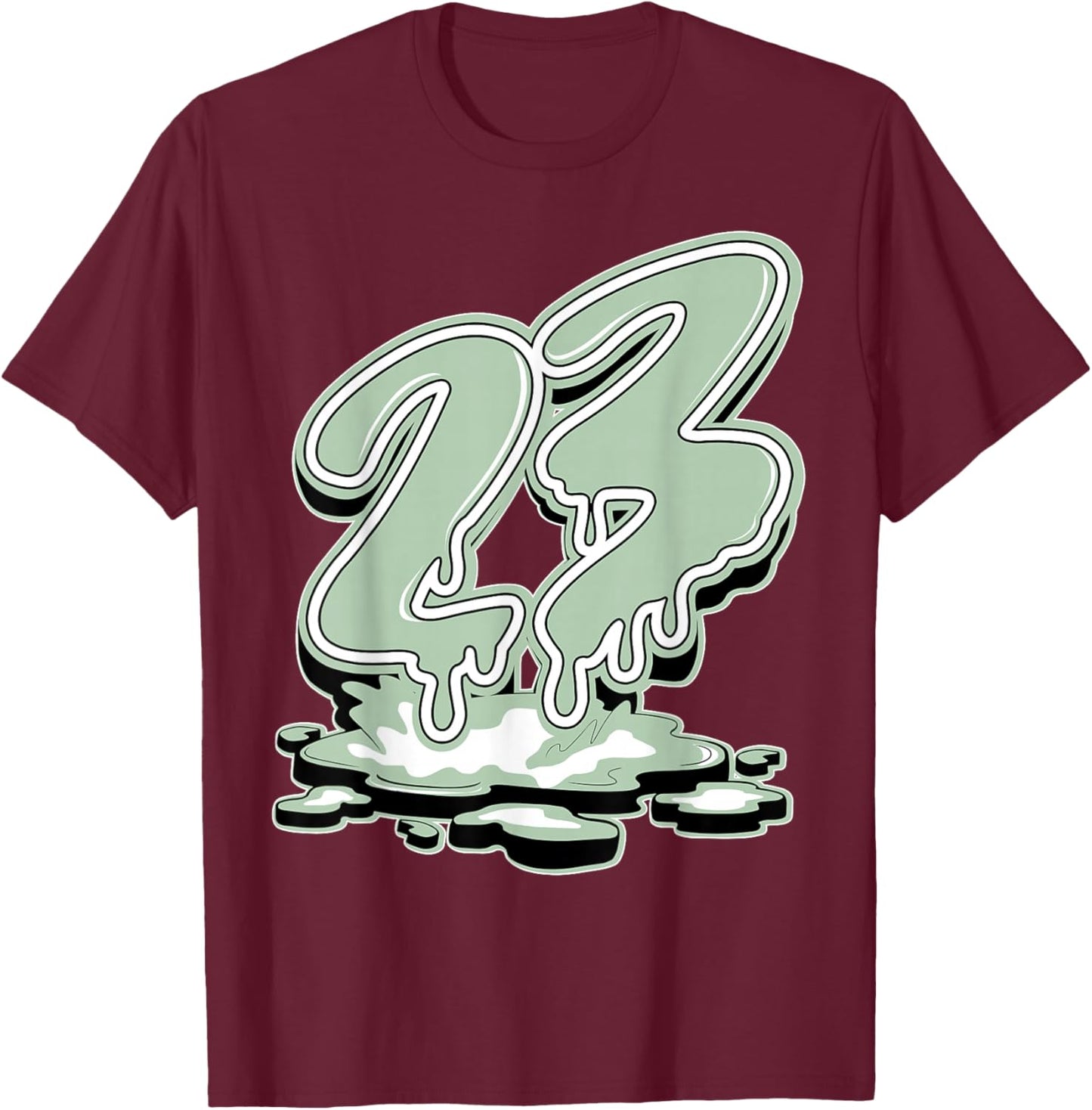 23 Drip Seafoam Abundance 4s Matching Women T-Shirt - T-Shirt | Maroon