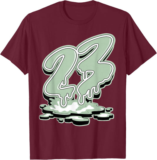 23 Drip Seafoam Abundance 4s Matching Women T-Shirt - T-Shirt | Maroon