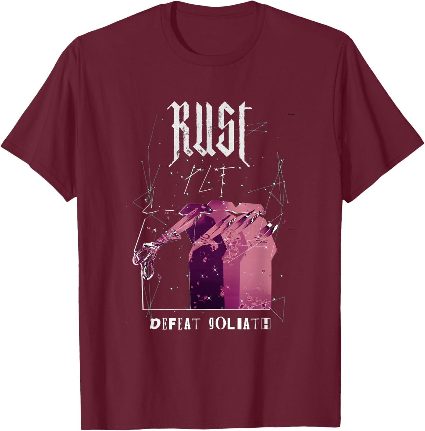 The Living Tombstone Constellation T-Shirt - T-Shirt | Maroon