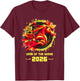 Chinese New Year 2026 Horse Happy Chinese New Year 2026 T-Shirt - T-Shirt | Maroon