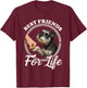 Schnauzer Lover Best Friends Mini Schnauzer T-Shirt - T-Shirt | Maroon