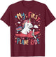 My First Plane Ride T-Shirt - T-Shirt | Maroon