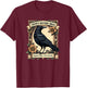 Crows Before Bros Support Your Local Murder T-Shirt - T-Shirt | Maroon