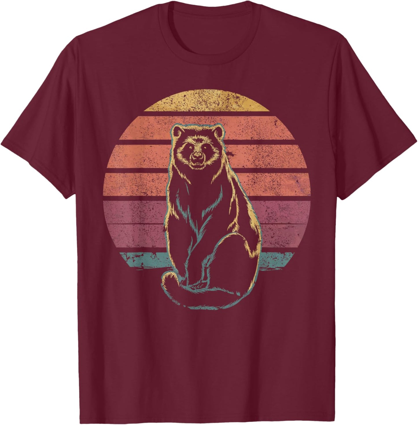 Bearcat Binturong T-Shirt - T-Shirt | Maroon