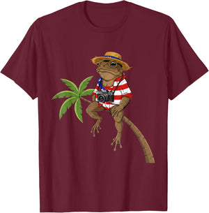 Coqui Frog Puerto Rico Taino Puerto Rican Flag Boricua T-Shirt - T-Shirt | Maroon