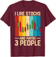 Stock Trader Day Trading Crypto Stock Market Money Investing T-Shirt - T-Shirt | Maroon