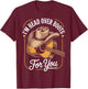 I'm Head Over Boots for You Folk Style Western Country Music T-Shirt - T-Shirt | Maroon