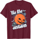 NBA San Antonio Spurs Halloween Spooky Season T-Shirt - T-Shirt | Maroon