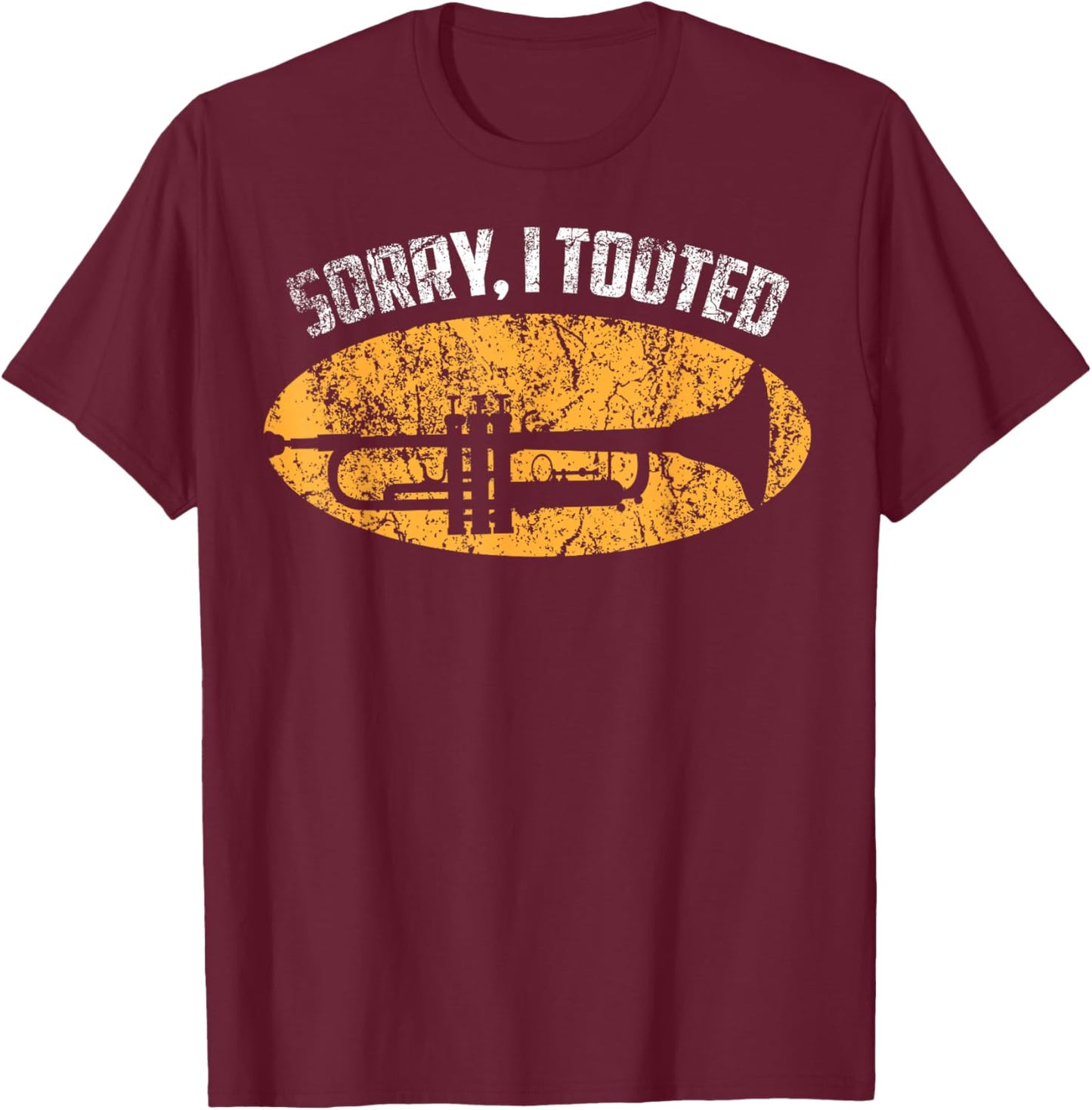 Funny Trumpet Design Women Trumpetist Trumpet Player T-Shirt - T-Shirt | Maroon