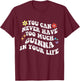 Retro Groovy You Can Never Have Too Much Guinna In Your Life T-Shirt - T-Shirt | Maroon
