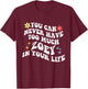 Retro Groovy You can never have too much ZOEY in your life T-Shirt - T-Shirt | Maroon
