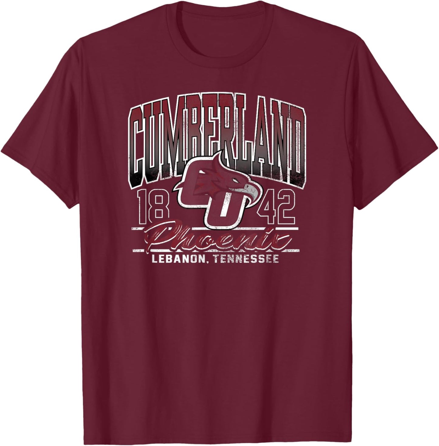 Cumberland Phoenix Kicking It Black Officially Licensed T-Shirt - T-Shirt | Maroon