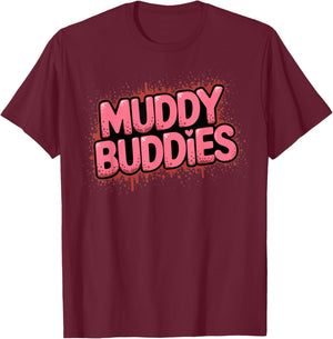Muddy Mudding Princess Running Team Mud Run für Damen T-Shirt - T-Shirt | Maroon