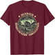 Dunwich Horror Miskatonic Lovecraft Cthulhu Necronomicon , Black, S T-Shirt - T-Shirt | Maroon