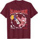 Gloomy Bear The Naughty Grizzly Barb Wire Claw Attack Anime T-Shirt - T-Shirt | Maroon