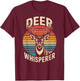 Deer Whisperer T-Shirt - T-Shirt | Maroon