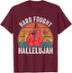 Hard Fought Been Through Hell Hallelujah Vintage Boxer T-Shirt - T-Shirt | Maroon