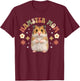 Hamster Mom Groovy Hamster Mama Hamster Owner Hamster Lover T-Shirt - T-Shirt | Maroon