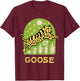 Goose Tiger T-Shirt - T-Shirt | Maroon