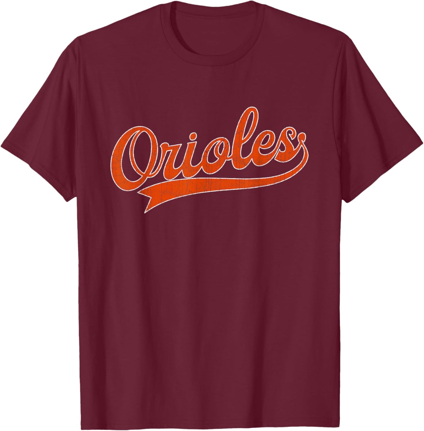 Oriole Name Retro Vintage Women Boy Girl T-Shirt - T-Shirt | Maroon