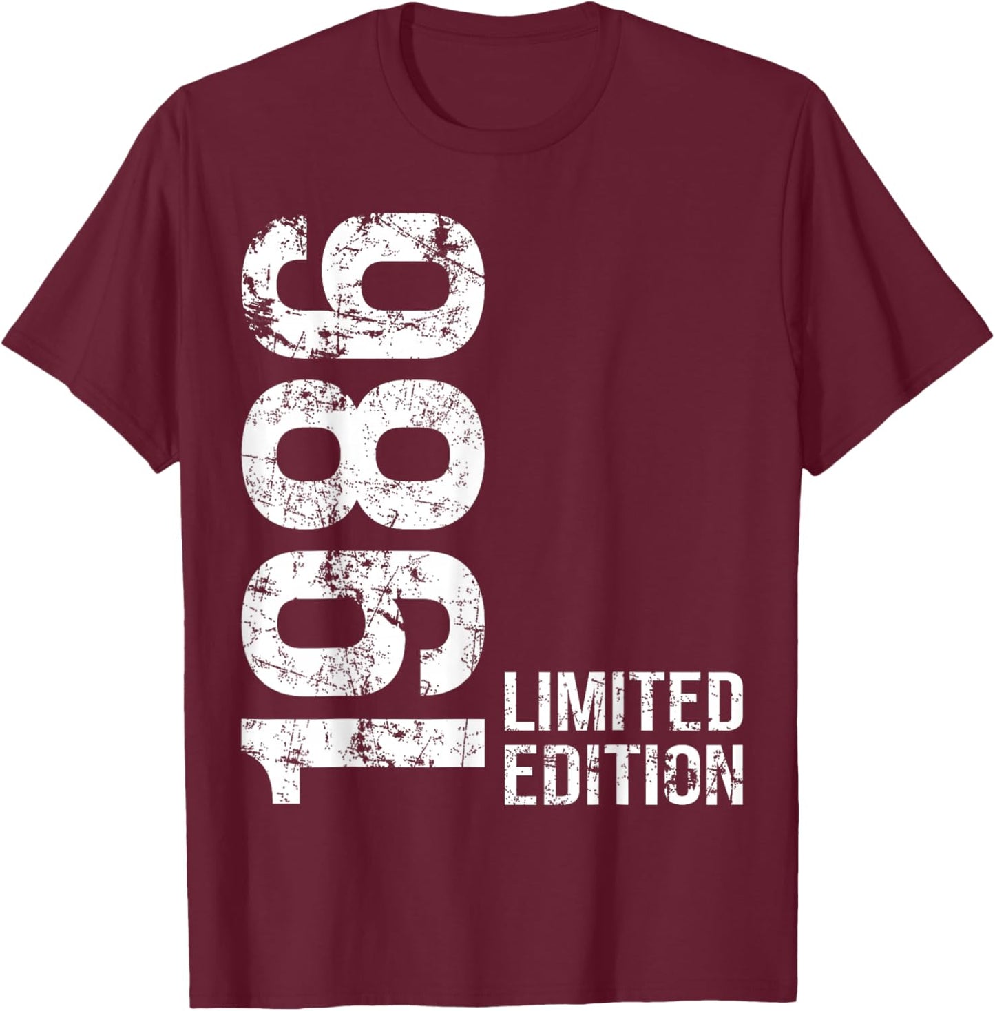 Men's 40th Birthday 1986 T-Shirt - T-Shirt | Maroon