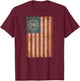 250 Years Vintage Betsy Ross Flag T-Shirt - T-Shirt | Maroon