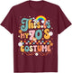 This is My 70s Costume Funny 1970s Style Party Outfit Groovy T-Shirt - T-Shirt | Maroon
