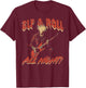 Elf & Roll All Night Rockin' Christmas Elf Music T-Shirt - T-Shirt | Maroon
