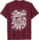Tattoos Are Trashy T-Shirt - T-Shirt | Maroon