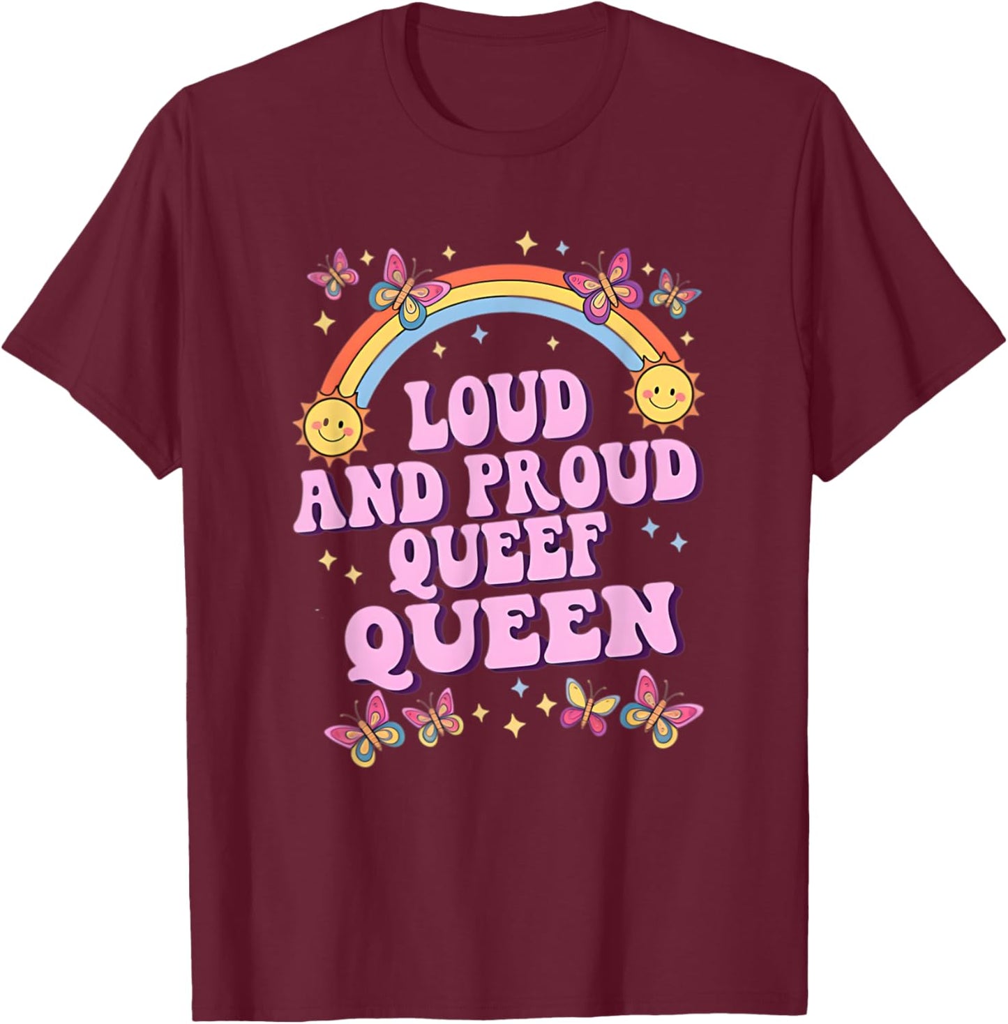 Funny Inappropriate Embarrassing Gag Meme Adult Humor Women T-Shirt - T-Shirt | Maroon