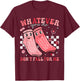 Valentine Whatever You Do Don't Fall For Me RN PCT CNA Nurse T-Shirt - T-Shirt | Maroon
