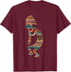 Kokopelli Native American Southwest Tribe Indigenous Pride T-Shirt - T-Shirt | Maroon
