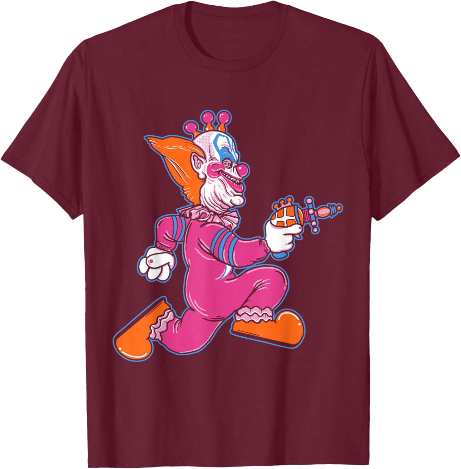 Insane Clown Posse | Official ICP Product | Killer Klown T-Shirt - T-Shirt | Maroon