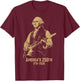 Vintage George Washington Playing Guitar 250 Years America T-Shirt - T-Shirt | Maroon