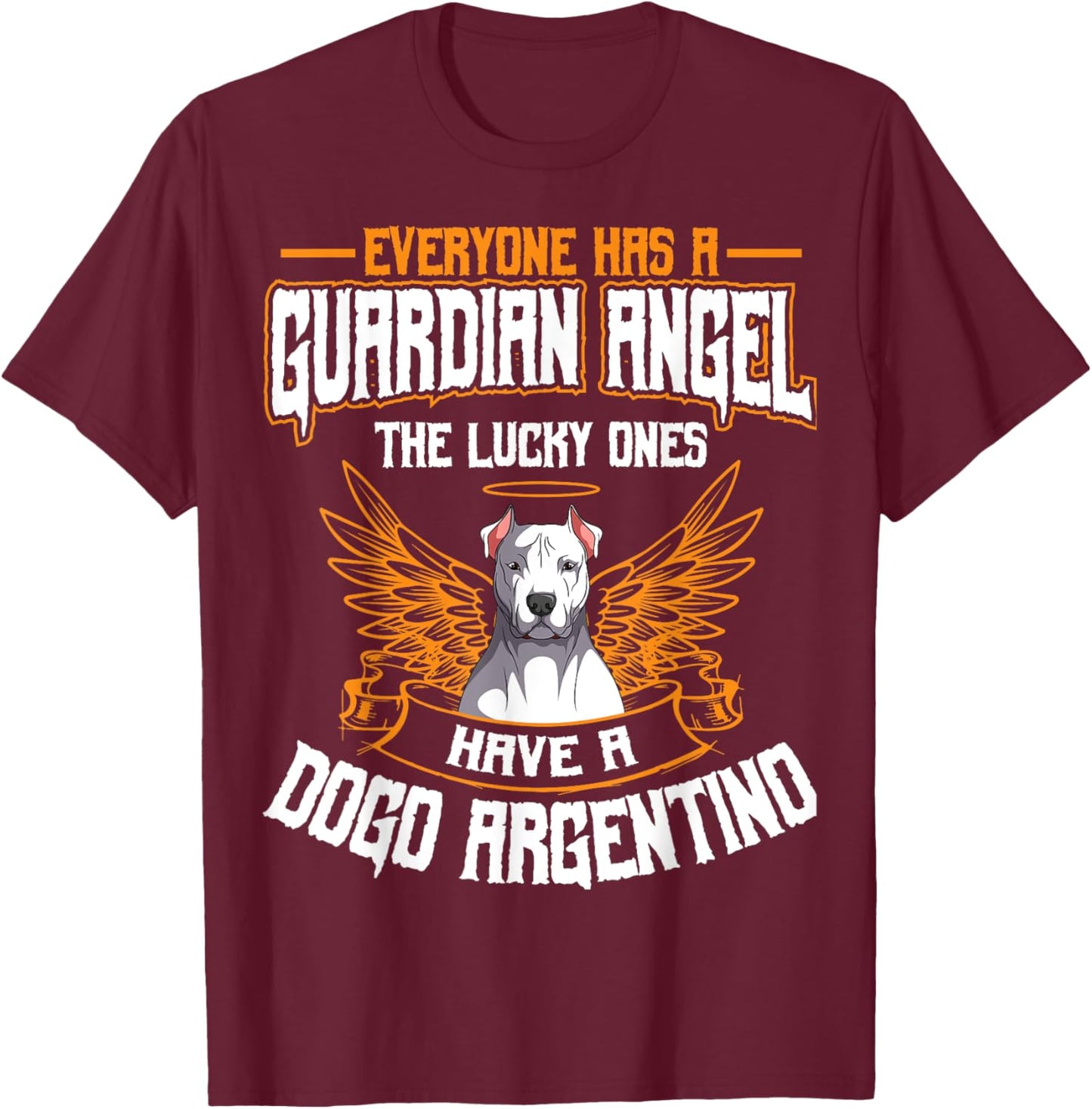 Dogo Argentino Breeder Hunting Dog Breed Owner Fur Parent Men Women T-Shirt - T-Shirt | Maroon