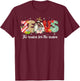 Christmas Jesus Is The Reason For The Season Jesus Pajamas T-Shirt - T-Shirt | Maroon