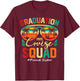 Graduation Cruise Squad 2025 Proud Sister Funny Cruising T-Shirt - T-Shirt | Maroon