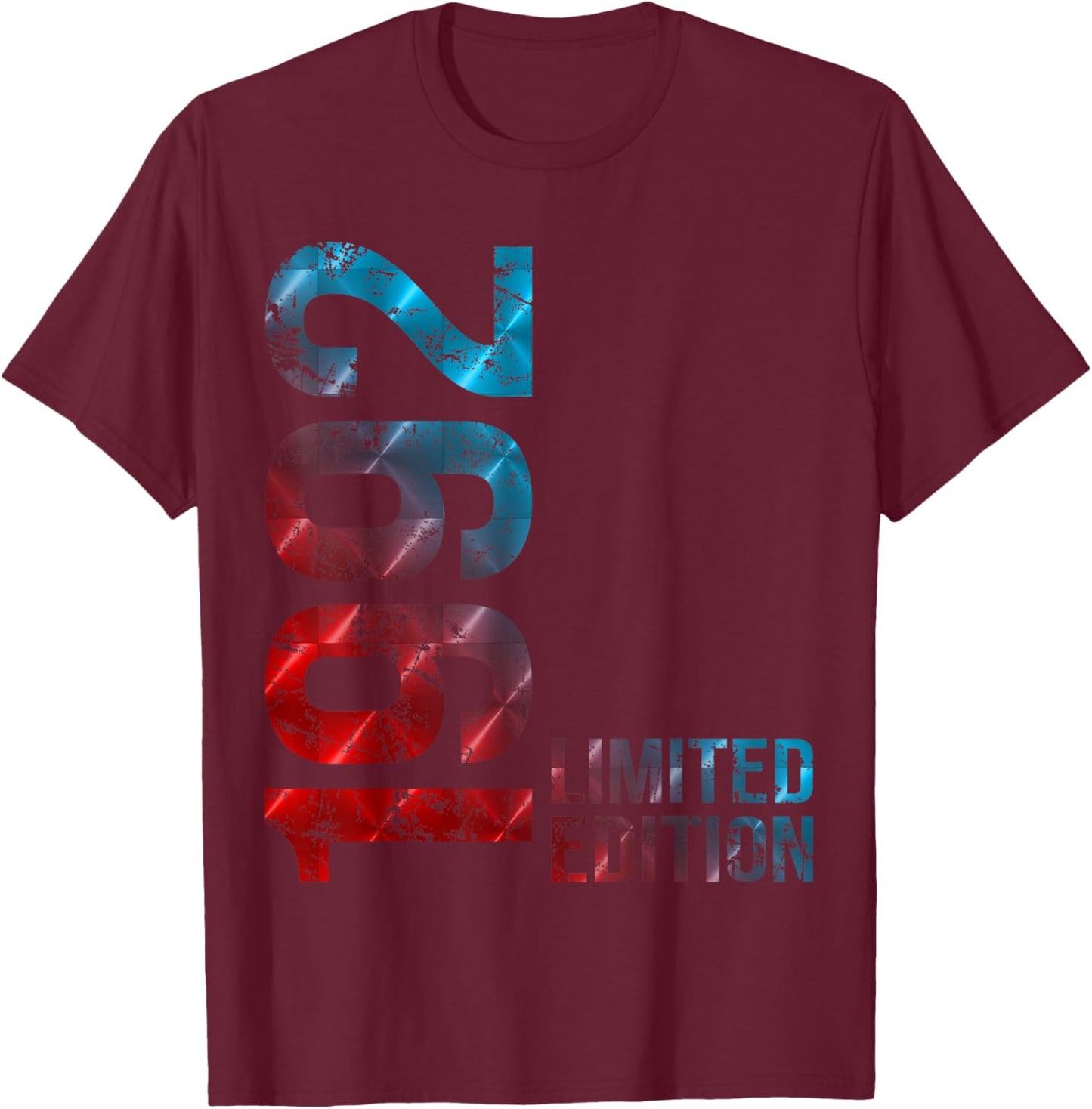 34. Geburtstag Mann Frau 34 Jahre 1992 T-Shirt - T-Shirt | Maroon