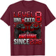 Level 8 Unlocked 8 Year Old Gifts for Boys 8th Birthday Boy T-Shirt - T-Shirt | Maroon