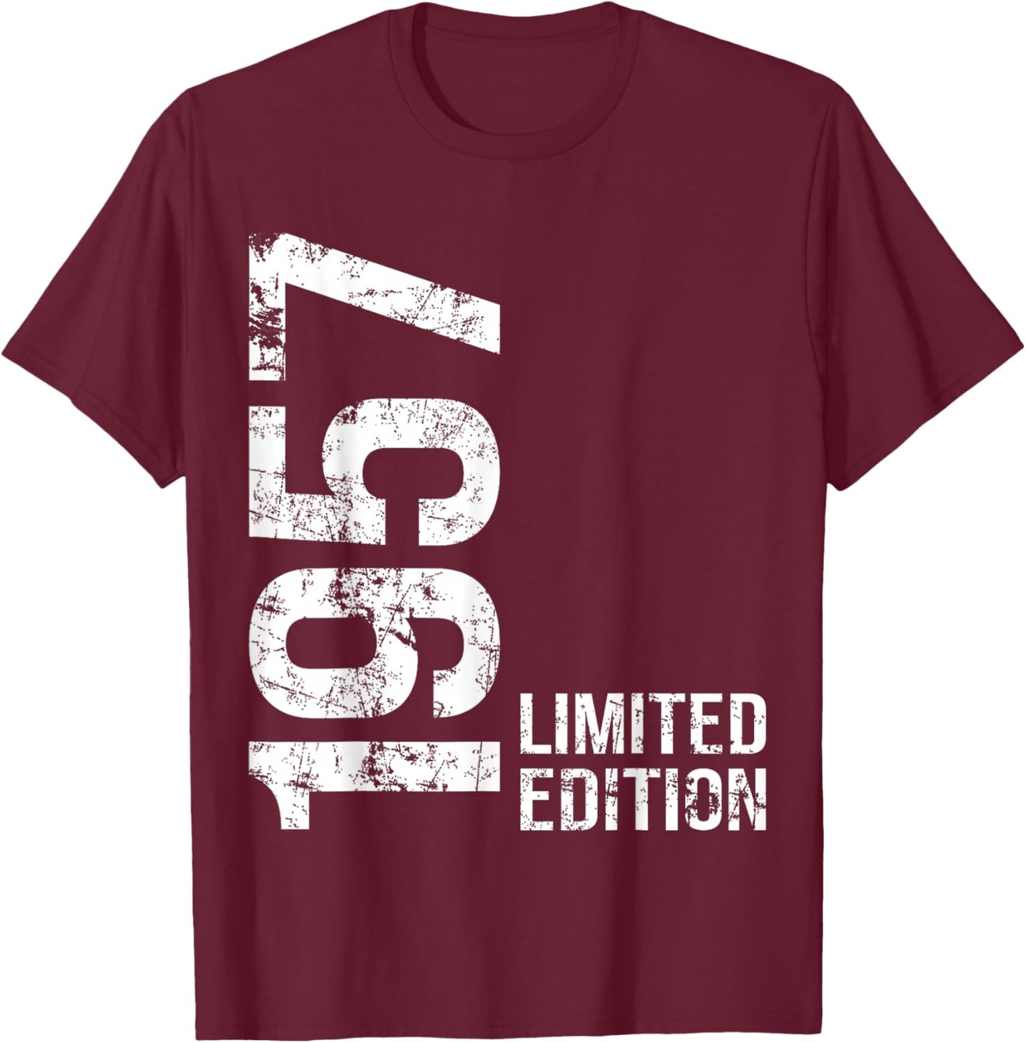 69 Geburtstag männer 1957 T-Shirt - T-Shirt | Maroon