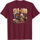 Guardians of The Galaxy - Star Lord Bootleg T-Shirt - T-Shirt | Maroon