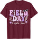 Field Day Purple Team Color Field Trip Team Game Competition T-Shirt - T-Shirt | Maroon