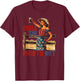 Chill the 4th Out: Women's 4th of July Humor T-Shirt - T-Shirt | Maroon