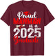 Proud Mawmaw Of A Class Of 2025 Graduate Senior Graduation T-Shirt - T-Shirt | Maroon