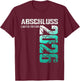 Abschluss 2026 Limited Edition Abschluss T-Shirt - T-Shirt | Maroon