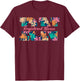 RN Aloha Nurse Tropical Flowers Summer Hawaii RN Beach Vibes T-Shirt - T-Shirt | Maroon