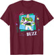 Disney and Pixar's Toy Story Couples Matching Her Buzz T-Shirt - T-Shirt | Maroon
