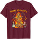 Fallas de Valencia Figur T-Shirt - T-Shirt | Maroon